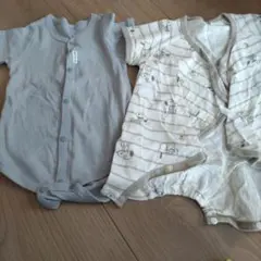 コットン短袖シャツ肌着2点セット