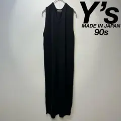 希少 美品 90年製 ワイズ ヨウジヤマモト ドット柄 ノースリーブ