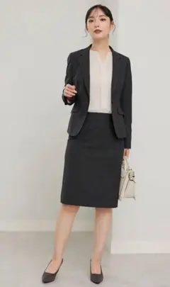 削除予定　リクルート卒業式ストライプスーツ セットアップ