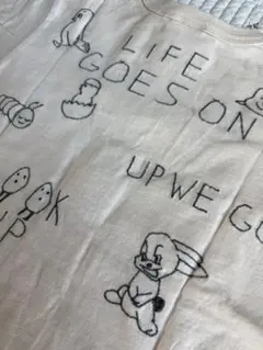 新品♡denim dungaree　刺繍Tシャツ