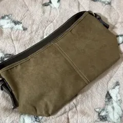 ブラウン スエード バッグ