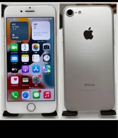 iPhone 7 32GBシルバー SIMフリー　Lightningケーブル付