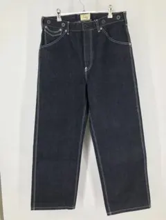 ショット　デニムパンツ　32　インディゴ　シンチバックのサムネイル
