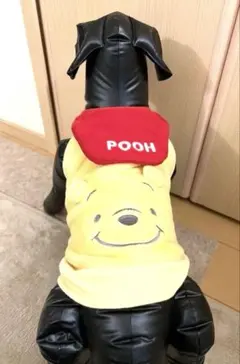 5号　プーさんのフリース洋服　小型犬