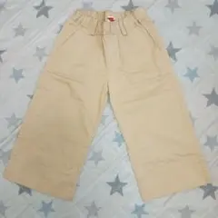 130cm ワイドパンツ　ベージュ