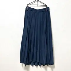 アパートバイローリーズ　プリーツスカート　ブルー