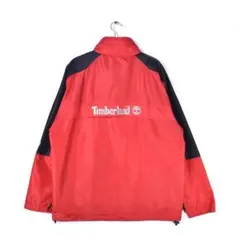ティンバーランド ナイロンジャケット フード収納 刺繍ロゴ Timberland