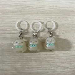 ポケピース　めじるしガチャマスコット　めじるしアクセサリー　モクロー