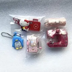 サンリオ　レトロ　ガチャガチャ　5点セット