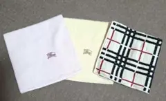 BURBERRY バーバリー タオルハンカチ ミニテリー ノバチェック 廃盤