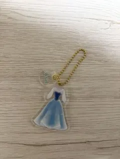 アリエル青いドレスキーホルダー