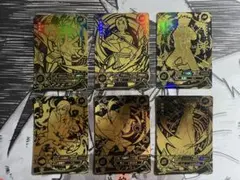 KAYOU NARUTO ナルト カードゲーム ゴールドカード 計6枚