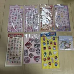 クレヨンしんちゃん ボンボンドロップ風シール 8シートセット