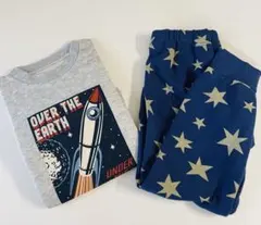 新品 BREEZE パジャマセット 120cm