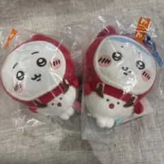 ちいかわ オーナメント エニマイくじ　E賞　ちいかわ　ハチワレ　ぬいぐるみ