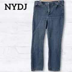 美品✨NYDJ ダークブルー スリムフィット デニムパンツ　デニム　ジーンズ