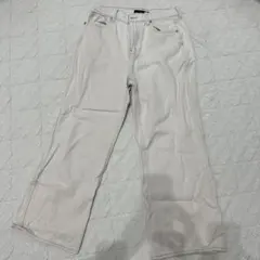 HONEYSUCKLE ROSE デニムパンツ アイボリー