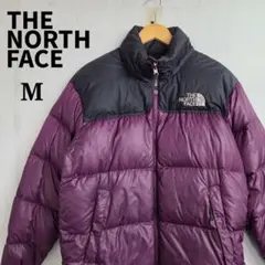 ザノースフェイス　ヌプシ　ダウンジャケット　M　パープル　700フィル
