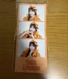 きゅーすと　ラッフルくじ　新衣装お披露目記念川本笑瑠　G賞3カットステッカー