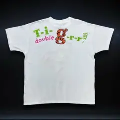 b*o様 極美品 90s Disney ティガー 自己紹介バック 両面プリントT