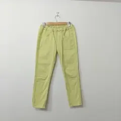 ☆ウエストゴム 明るい黄色 カジュアルパンツ レディースのサムネイル