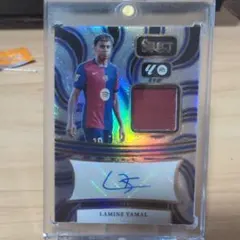 Lamine Yamal ヤマル 直筆サイン パッチ Select PSA8 - メルカリ