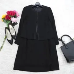 G7427*KEITH キース☆ツイード☆スカート☆スーツ☆セットアップ☆黒