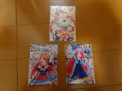 ひみつのアイプリ メモリアルカードパック サクラ 3枚セット