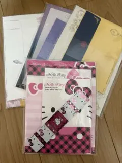 ハローキティ レターセット 5枚入り　Disneyレターセット