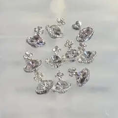 クリスタル装飾 ネイルパーツ 10個セット