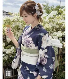 こけぴ様専用 Dita 夏夜の百合しらべ 2025 ワンピース浴衣2点セット