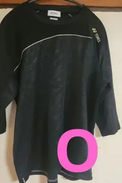 YONEX ブラック 七分丈シャツ　O