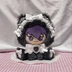 ハンドメイド 着ぐるみ おすわりぬい服 推し活 白色 灰色 d504