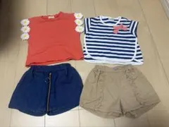 女の子セット（上80cm/下90cm)