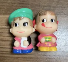 不二家 ペコちゃん ポコちゃん　ミニフィギュア2体セット