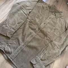 ユニクロ　コーデュロイワークシャツ（長袖）
