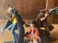 ワンピース フィギュア ルフィ トラファルガー・ロー キッド　一番くじ