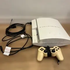 PlayStation 3 本体 クリーム色コントローラー付き