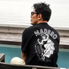 皇治 MAD BRO EMPEROR 長袖カットソー ブラック Lサイズのサムネイル