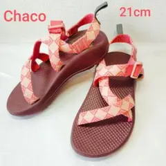 Chaco スポーツサンダル ピンク 21cmのサムネイル