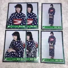 藤吉夏鈴 欅坂46 生写真 浴衣 セミコンプ まとめ売り