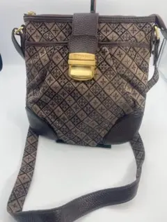 ラシット russet レザー ショルダーバッグ ブラウン