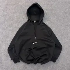90s NIKE 短丈　銀タグ　アノラックパーカー　ジャージ　ドローコード