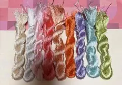 【紐なし　キットC】絹糸　髪飾り　被布飾り　成人式　七五三 手鞠　刺繍　組紐
