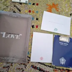 嵐 メモ帳 クリアファイル ポストカード