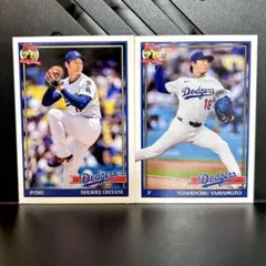 大谷翔平 山本由伸 2026 topps 1991