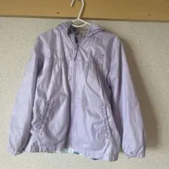KP 薄紫色 フード付きジャケット 120