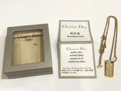 DIORディオール CHRIS 1947 ゴールドネックレス ヴィンテージ