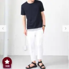 アーバンリサーチ＊半袖C/Nニット