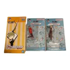 【新品　未使用】スパイファミリー　アクスタ、ラバスト3点セット　ロイド　ヨル